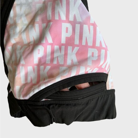 Victoria’s Secret Pink Racerback Ultimate Sports Bra - Picture 3 of 4